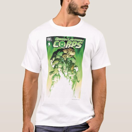 グリーンランタン隊 Tシャツ (正面)