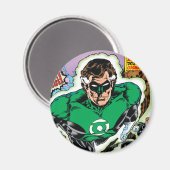 グリーンランタン飛んでいる マグネット (正面/裏面)