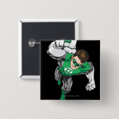 グリーンランタン6 缶バッジ (正面&裏面)