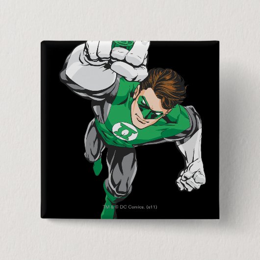 グリーンランタン6 缶バッジ (正面)