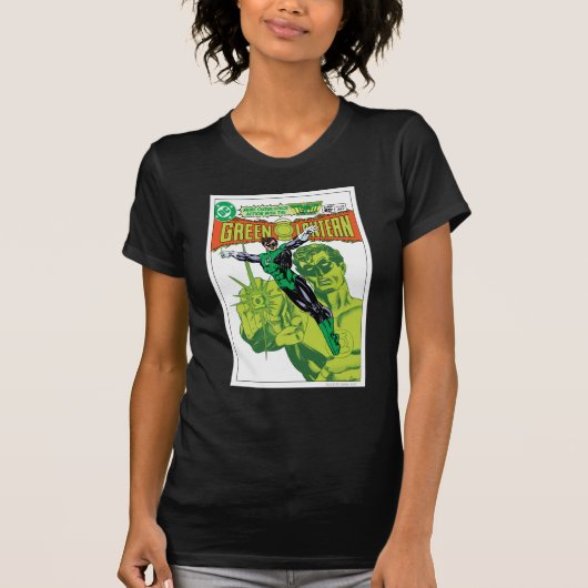 グリーンランタン – アクション漫画カバー Tシャツ (正面)