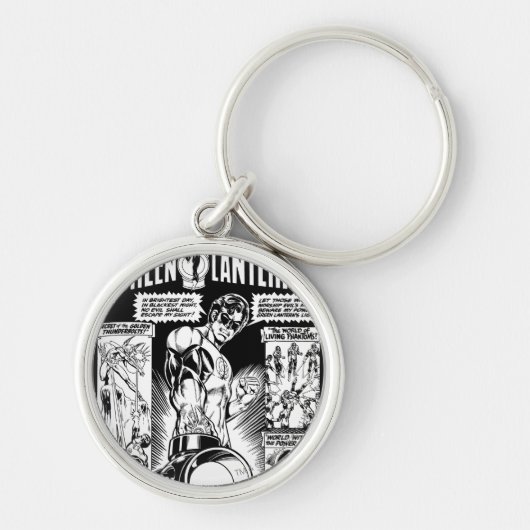 グリーンランタン – グリーンシェード漫画、ブラックとホイ キーホルダー (正面)