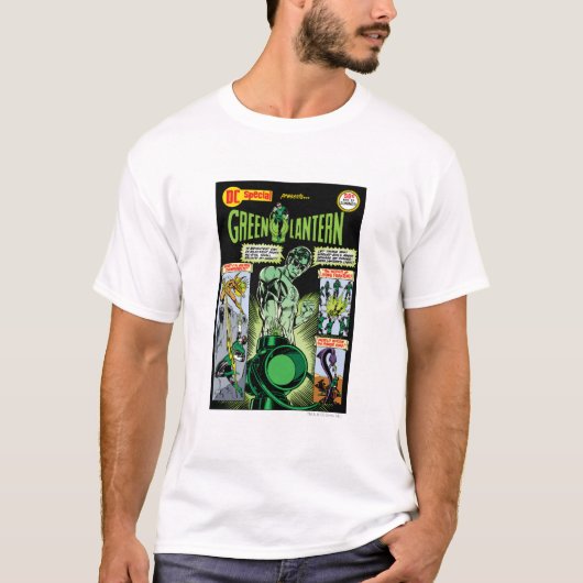 グリーンランタン – グリーンシェード漫画 Tシャツ (正面)