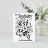 グリーンランタン – シークレットファイルとオリジンカバー， Bl ポストカード (スタンド正面)