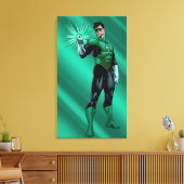 グリーンランタン&リングや輪 キャンバスプリント (インサイチュ (リビング))