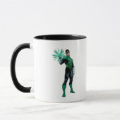 グリーンランタン&リングや輪 マグカップ (左)