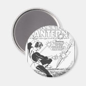 グリーンランタン – 暴走ミサイル，白黒 マグネット (正面/裏面)