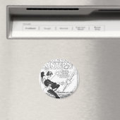 グリーンランタン – 暴走ミサイル，白黒 マグネット (インサイチュ (食洗機))