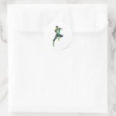 グリーンランタン – 漫画、ジャンプ ラウンドシール (バッグ)