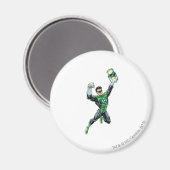 グリーンランタン – 漫画、ランタン付き マグネット (正面/裏面)