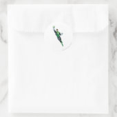 グリーンランタン – 漫画、上飛んでいるへ ラウンドシール (バッグ)