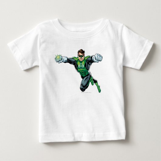 グリーンランタン – 漫画、前方を見て ベビーTシャツ (正面)