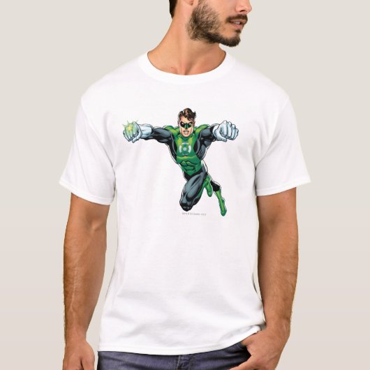 グリーンランタン – 漫画、楽しみながら Tシャツ (正面)