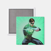 グリーンランタン&白熱［赤熱］光を放つリングや輪 マグネット (正面/裏面)