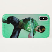 グリーンランタン&白熱［赤熱］光を放つリングや輪 Case-Mate iPhoneケース (裏面(横))