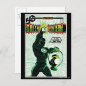 グリーンランタン - 輝くランタン ポストカード (正面/裏面)