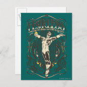 グリーンランタン – "Fearless"ポスター ポストカード (正面/裏面)