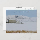 グリーンランドからの挨拶14 ポストカード (正面/裏面)