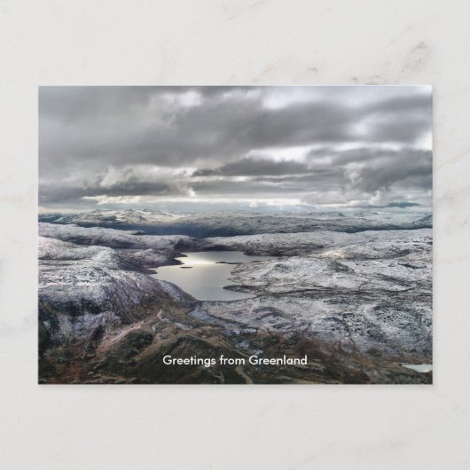 グリーンランドからの挨拶6 ポストカード (正面)