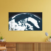 グリーンランドと北極圏の海 キャンバスプリント (インサイチュ (リビング))