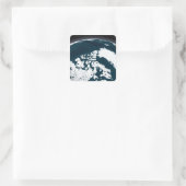 グリーンランドと北極圏の海 スクエアシール (バッグ)