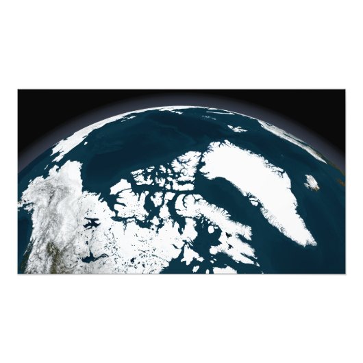 グリーンランドと北極圏の海 フォトプリント            (正面)