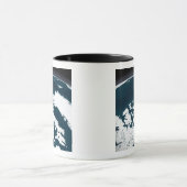 グリーンランドと北極圏の海 マグカップ (中央)