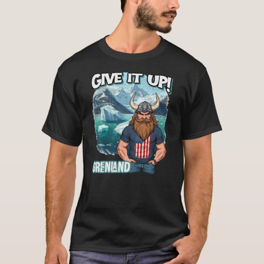 グリーンランドに捧げろ Tシャツ (正面)