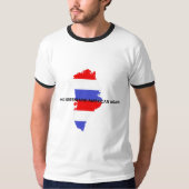 グリーンランドのアメリカ人を再度作って下さい Tシャツ (正面)