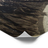 グリーンランドのソンドレストロム氷河 ポスター (角)