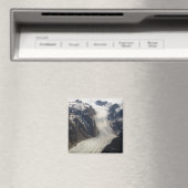 グリーンランドのソンドレストロム氷河 マグネット (インサイチュ (食洗機))