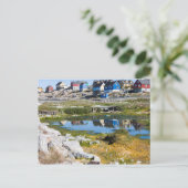 グリーンランドの家 ポストカード (スタンド正面)