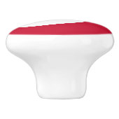 グリーンランドの旗とセラミックノブのプル セラミックノブ (側面)