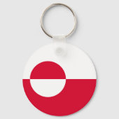 グリーンランドの旗 キーホルダー (裏面)