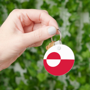 グリーンランドの旗 キーホルダー