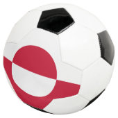 グリーンランドの旗 サッカーボール (3/4)