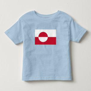 グリーンランドの旗 トドラーTシャツ