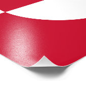 グリーンランドの旗 フォトプリント            (角)