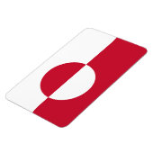 グリーンランドの旗 マグネット (左側)