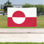 グリーンランドの旗 横断幕 (インサイチュ)
