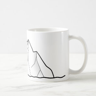 グリーンランドの氷山 コーヒーマグカップ