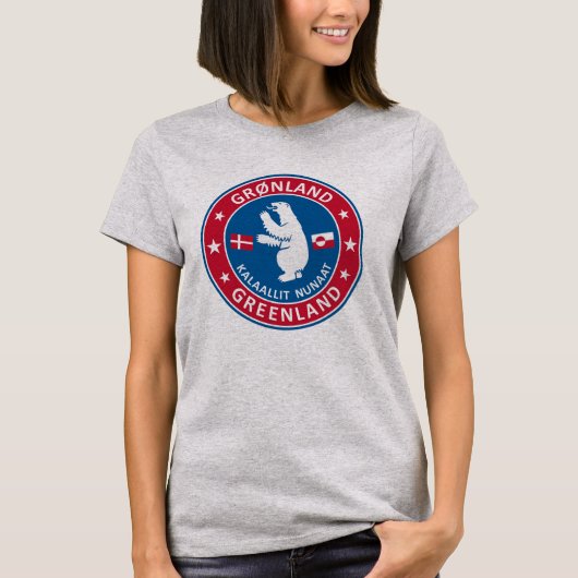 グリーンランドの象徴 Tシャツ (正面)