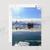 グリーンランドはがき ポストカード (正面/裏面)