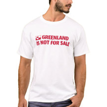 グリーンランドは売り物じゃない!Tシャツ