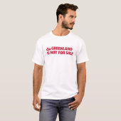 グリーンランドは売り物じゃない！Tシャツ Tシャツ (正面フル)