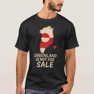 グリーンランドは売り物ではない Tシャツ