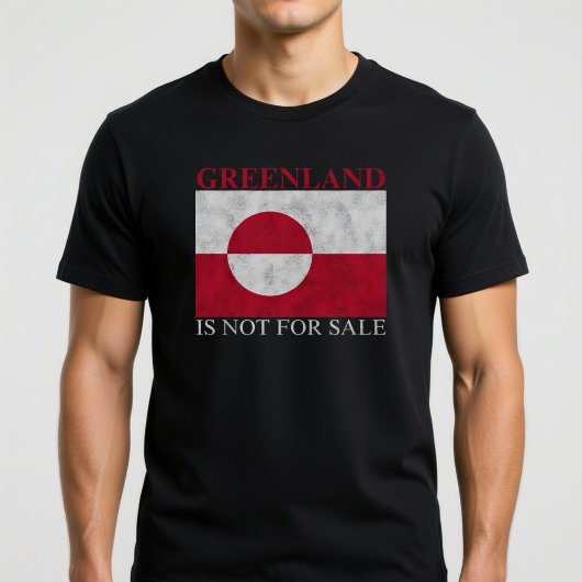 グリーンランドは売り物ではない Tシャツ