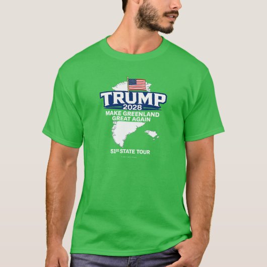 グリーンランドを再び偉大に - Tシャツ (正面)