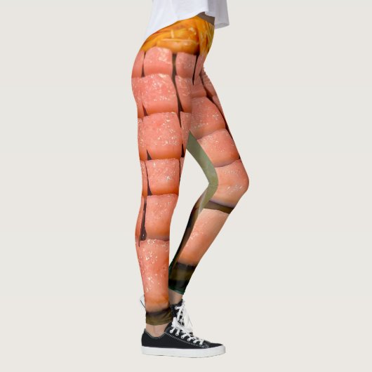 グリーンランドイヌイット珍味マタックパターン レギンス (右)