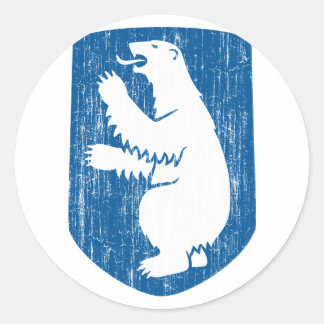 グリーンランドコート・オブ・アームズ ラウンドシール